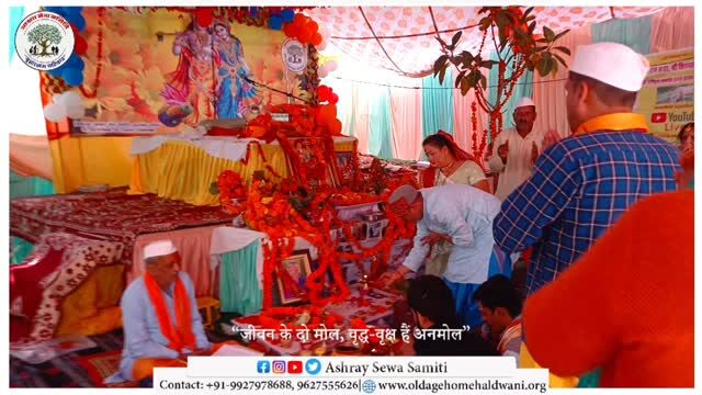 Instagram post from ashraysewasamiti. This post is in position 8.