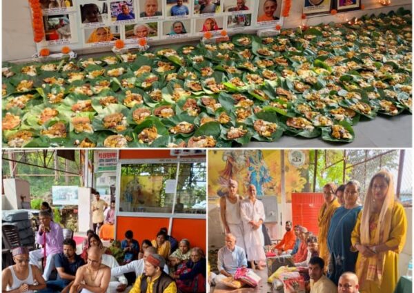 पितृ देवो भव: 🙏 माता गार्गी नदी के पवित्र तट पर हुआ सामूहिक पितृ तर्पण और श्राद्ध भोज! ✨🌊